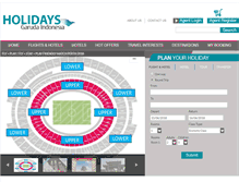 Tablet Screenshot of garudaindonesiaholidays.com